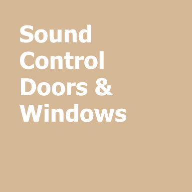 Sound Control Doors & Windows