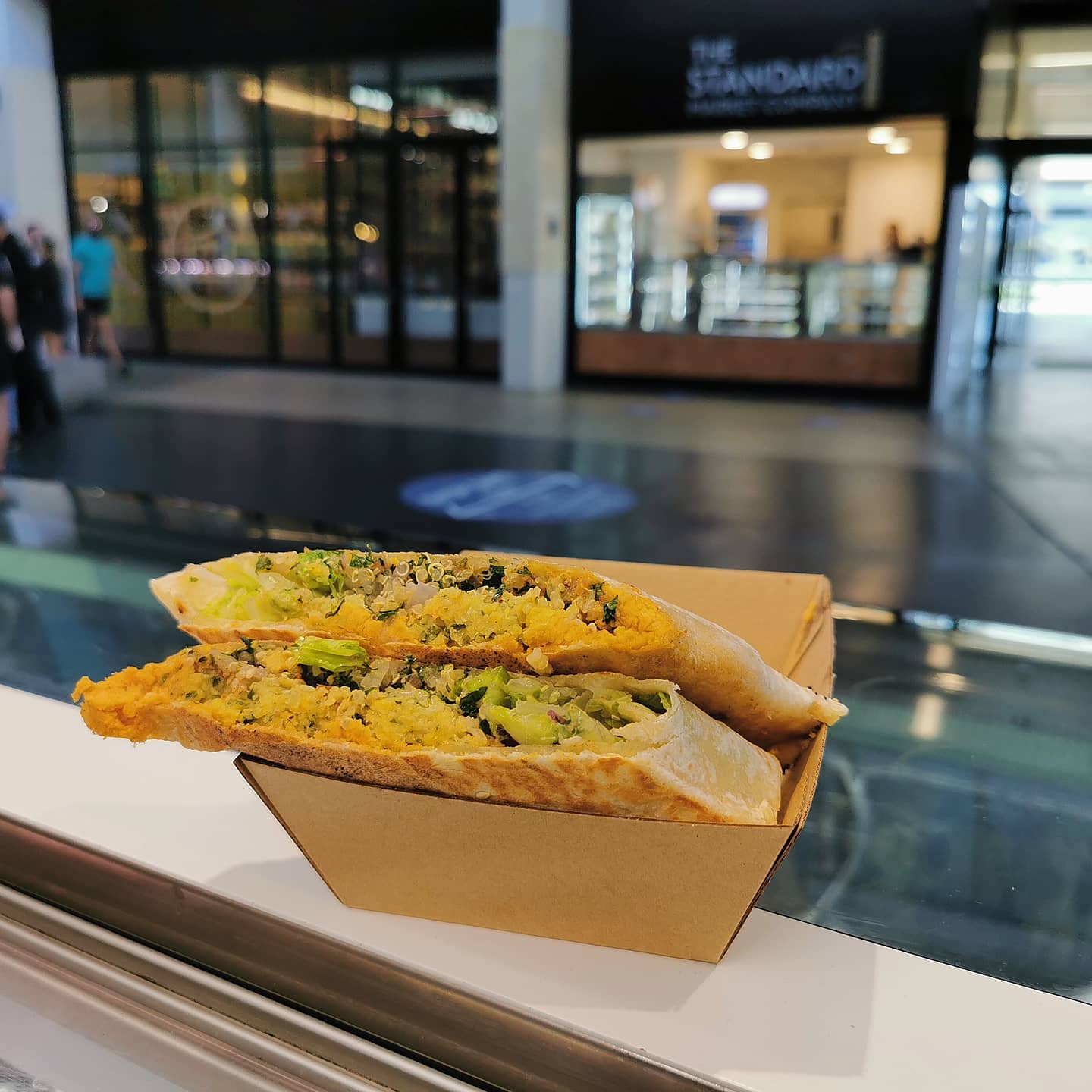 Toasted Falafel Wrap — Quench Juice Bar in Fortitude Valley, QLD