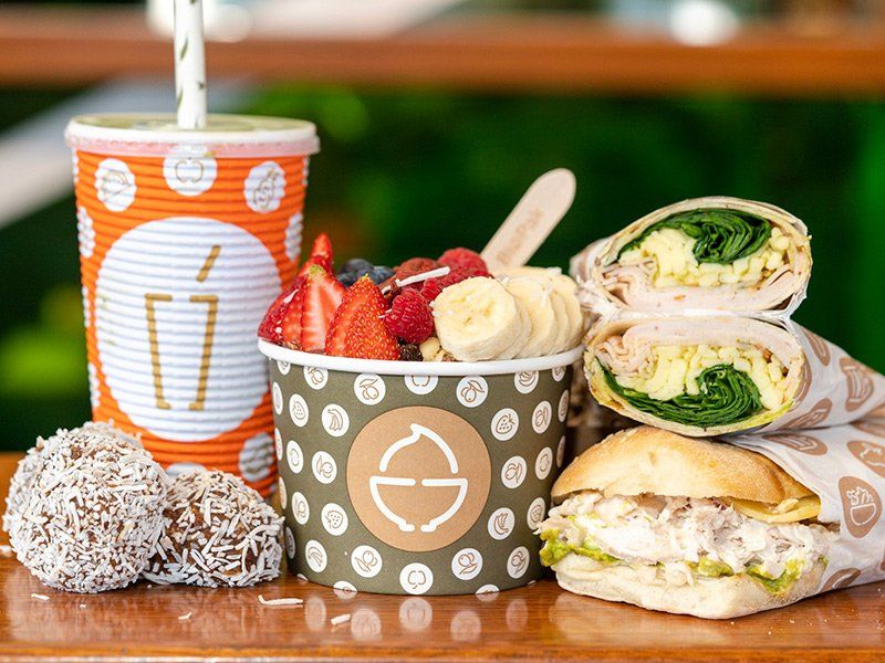 Juice, Acai Bowl, Wrap, Sandwich and Protein Balls — Quench Juice Bar in Fortitude Valley, QLD