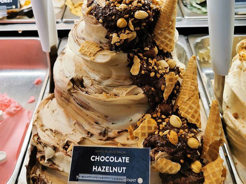 Chocolate Hazelnut Gelato — Quench Juice Bar in Fortitude Valley, QLD