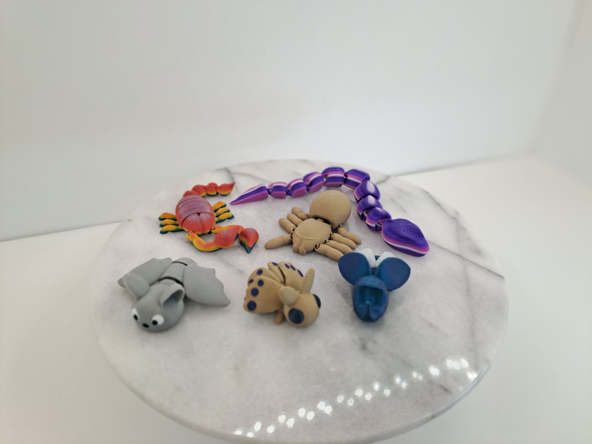 Crawlies, beweegbare beestjes