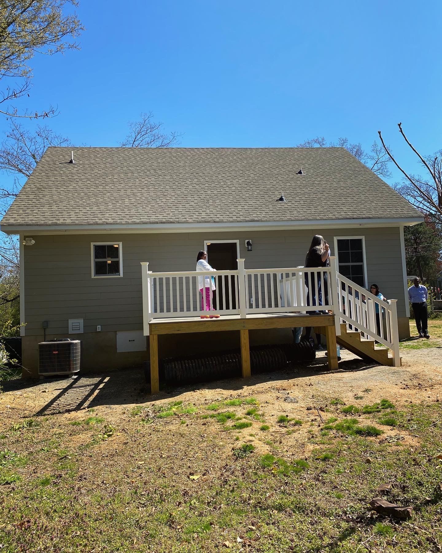 Photo from a Richmond Habitat for Humanity home dedication in March 2023.