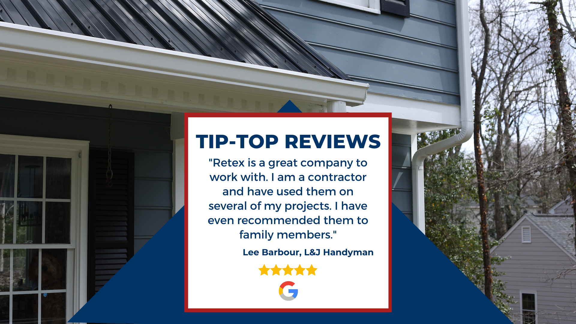 Client Google Review: