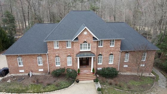 RETEX roof replacemetn in Mechanicsville VA. Certainteed Landmark Charcoal asphalt shingles.