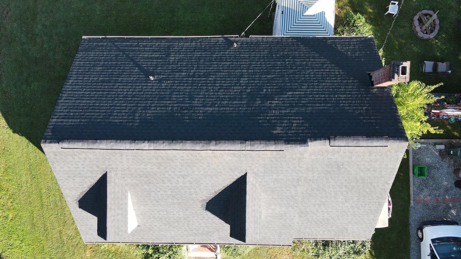 Image of RETEX roof replacement in Richmond VA 23223.  GAF Timberline 