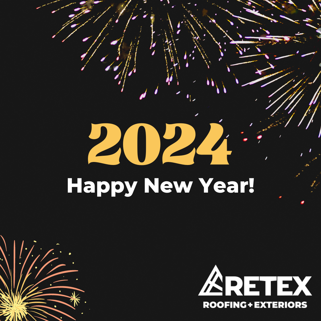 Happy 2024 new year graphic.