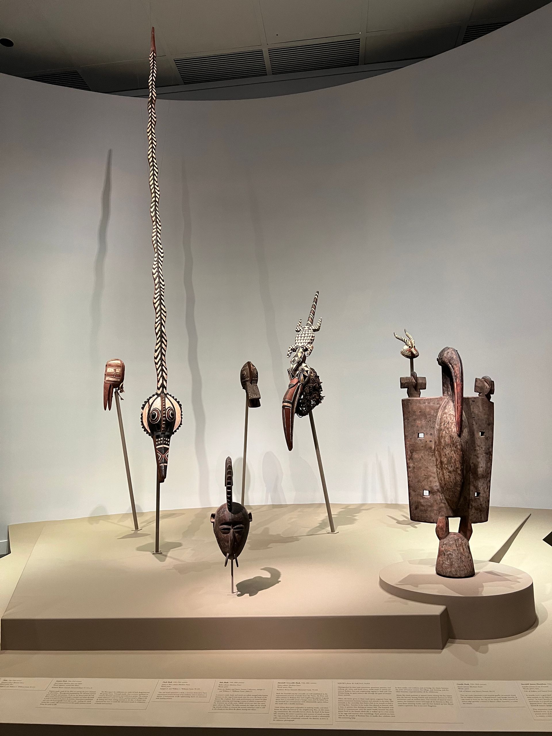 Image of sculptures at the Virginia Museum of Fine Arts. Photo by RETEX's Katelyn Lewis.