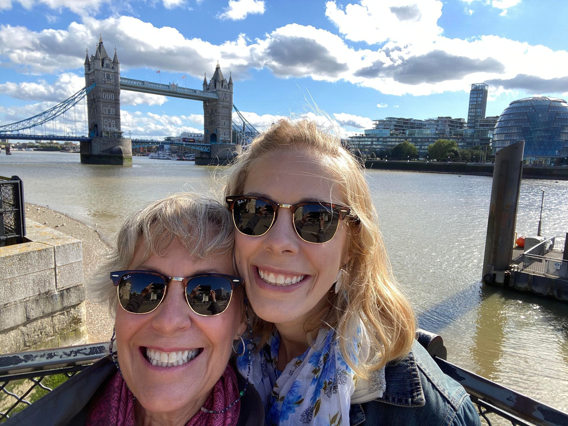 Image of RETEX's Katelyn Lewis with her mom, for Mother's Day post.