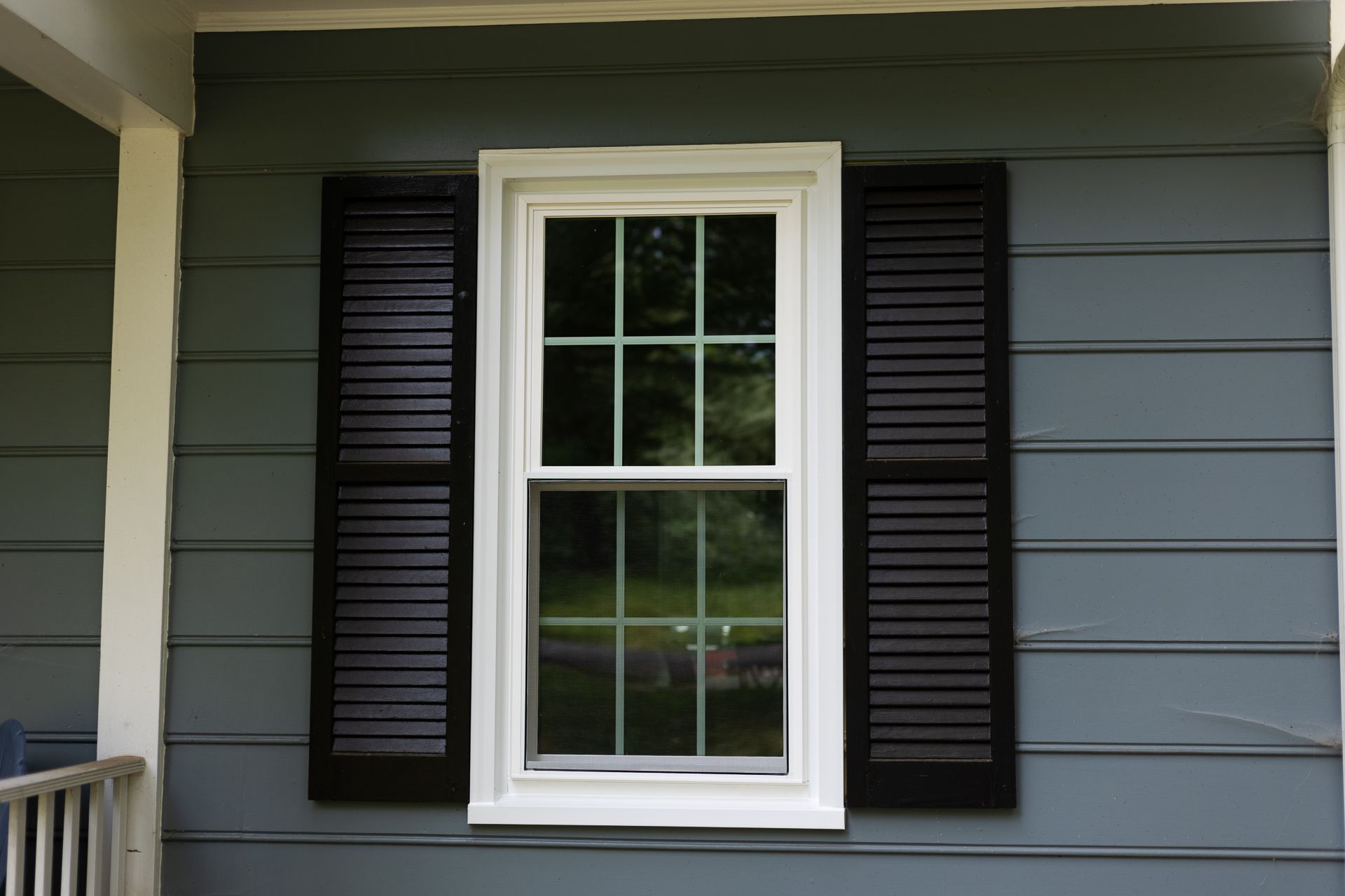 An after-install image of a RETEX window replacement in North Chesterfield VA.