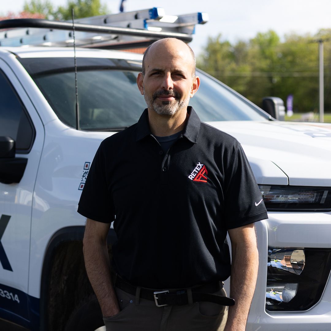 A portrait image of RETEX's Mark Scarpino.