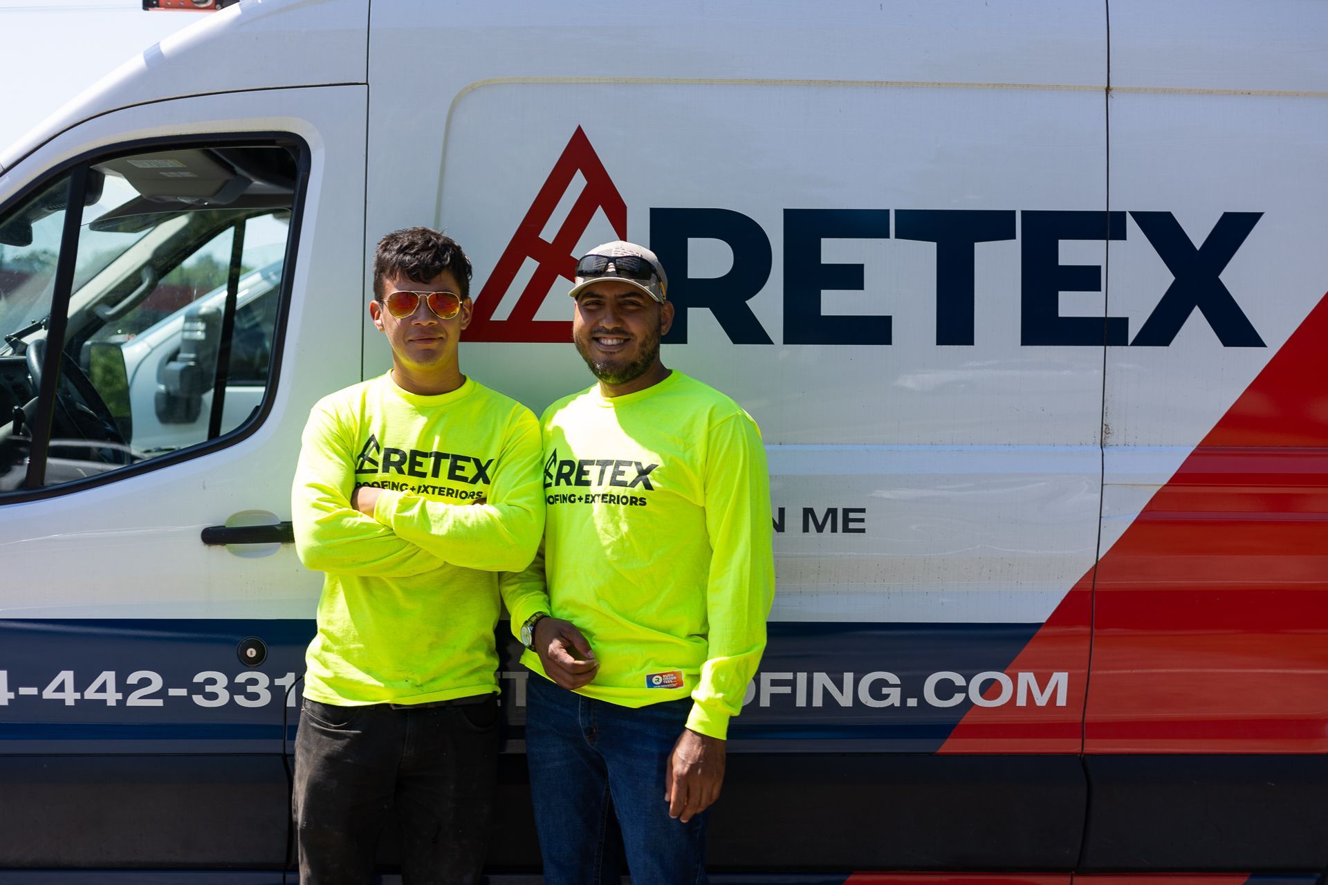 Portrait of RETEX's Bryan Rizo and Julio Castillo-Marin, our Repair Team Alpha.