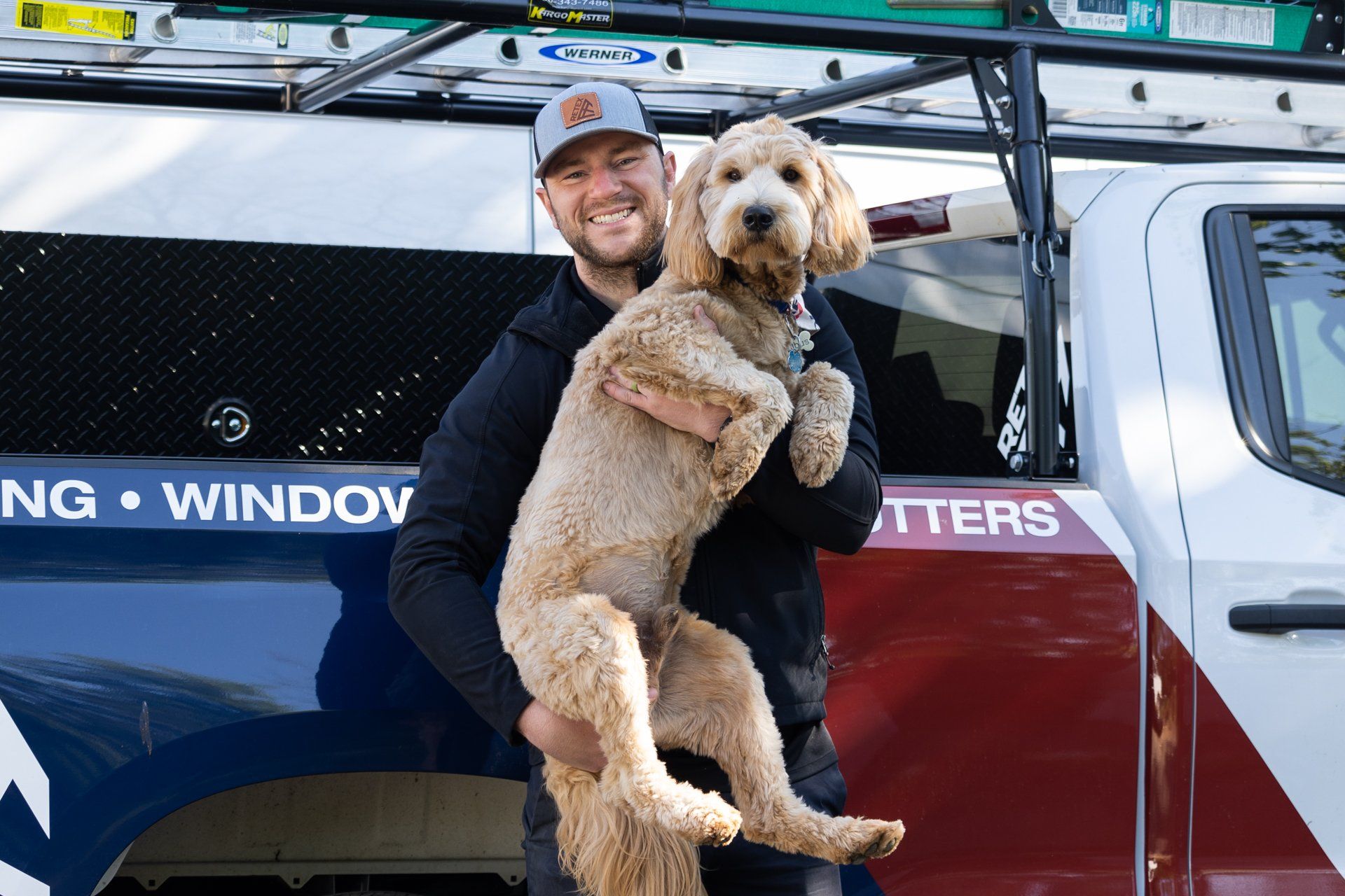 Portrait of RETEX's Josh and Albus Lewis.