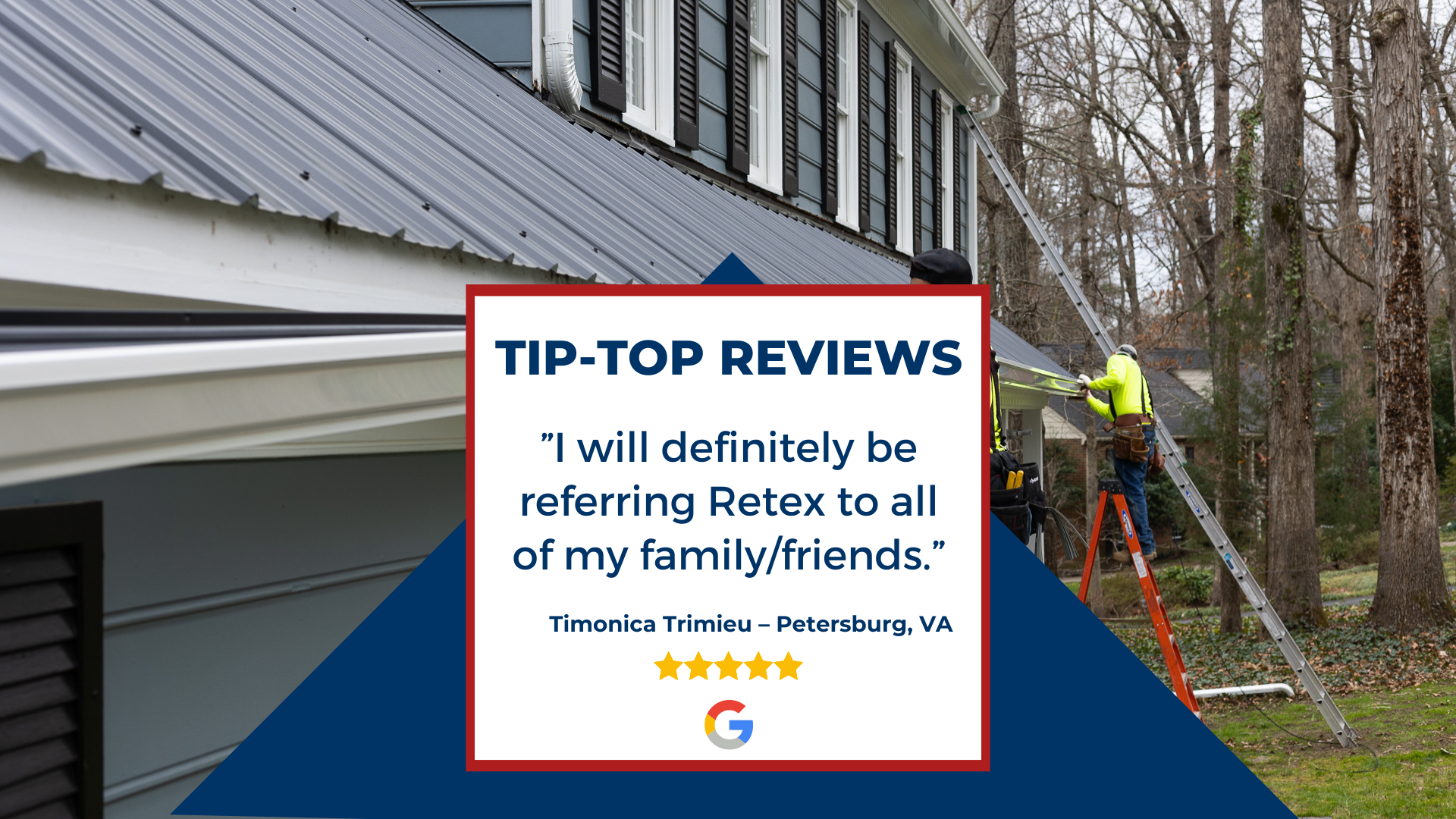 Gutter Client Google review: