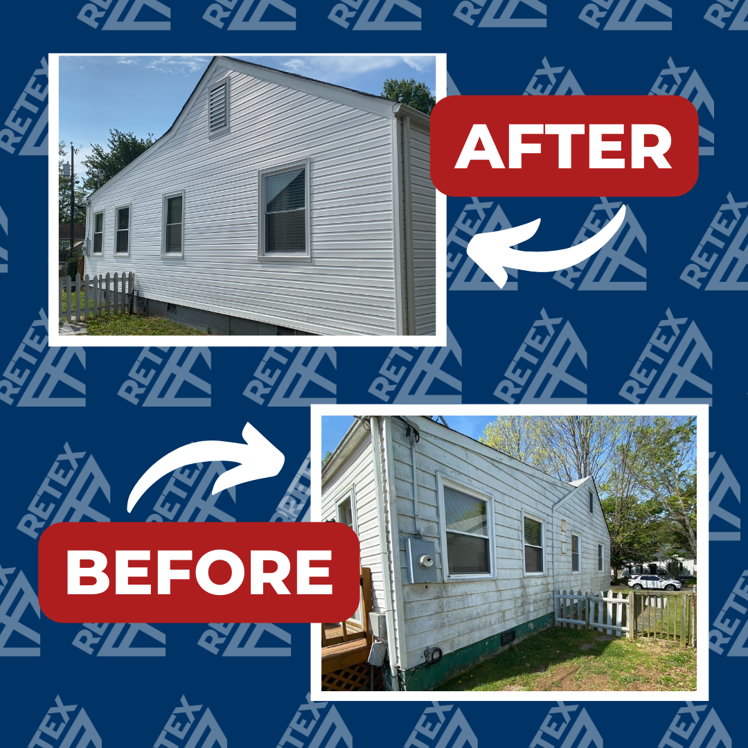 before after home sliding
