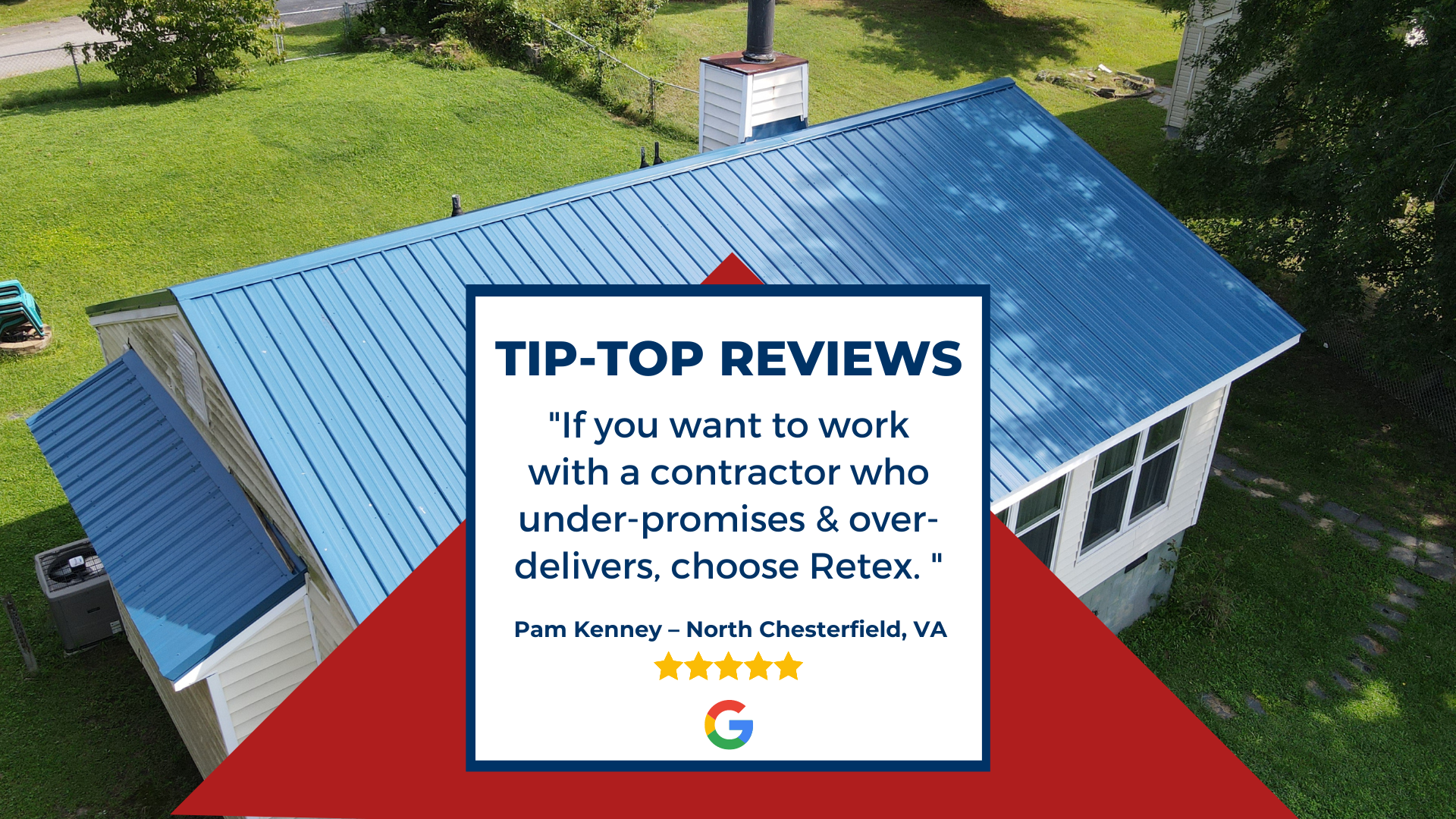 Client Google review:
