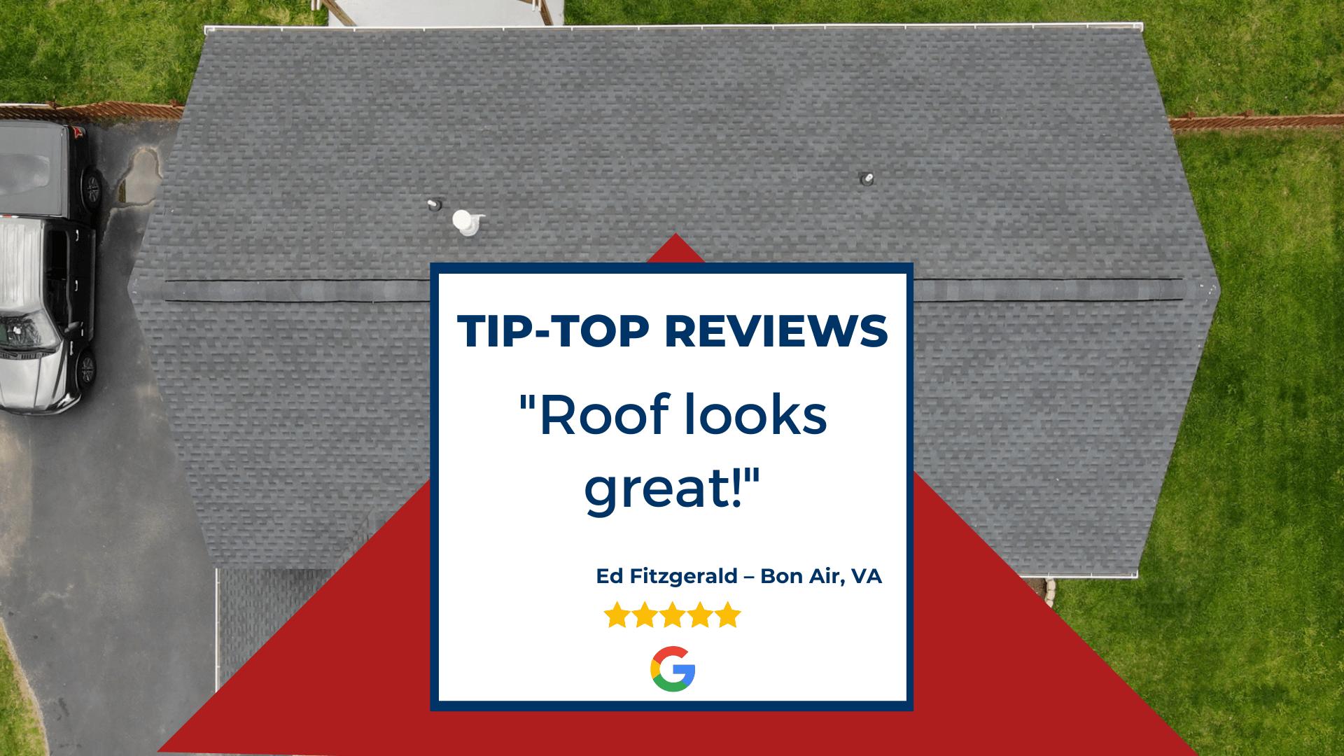 Client Google review: