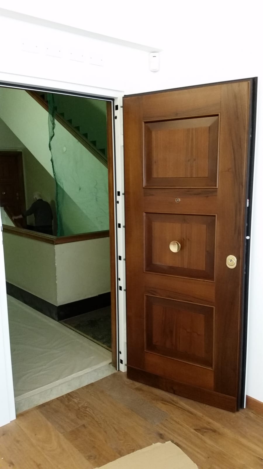 porta finestra in legno