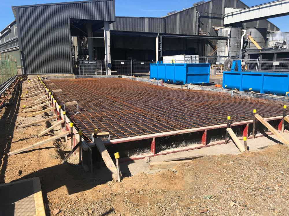 Industrial storage facility construction site — Award-Winning Builders in Townsville, QLD