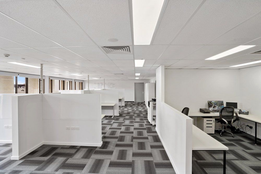 Office with Professional Floor — Award-Winning Builders in Townsville, QLD