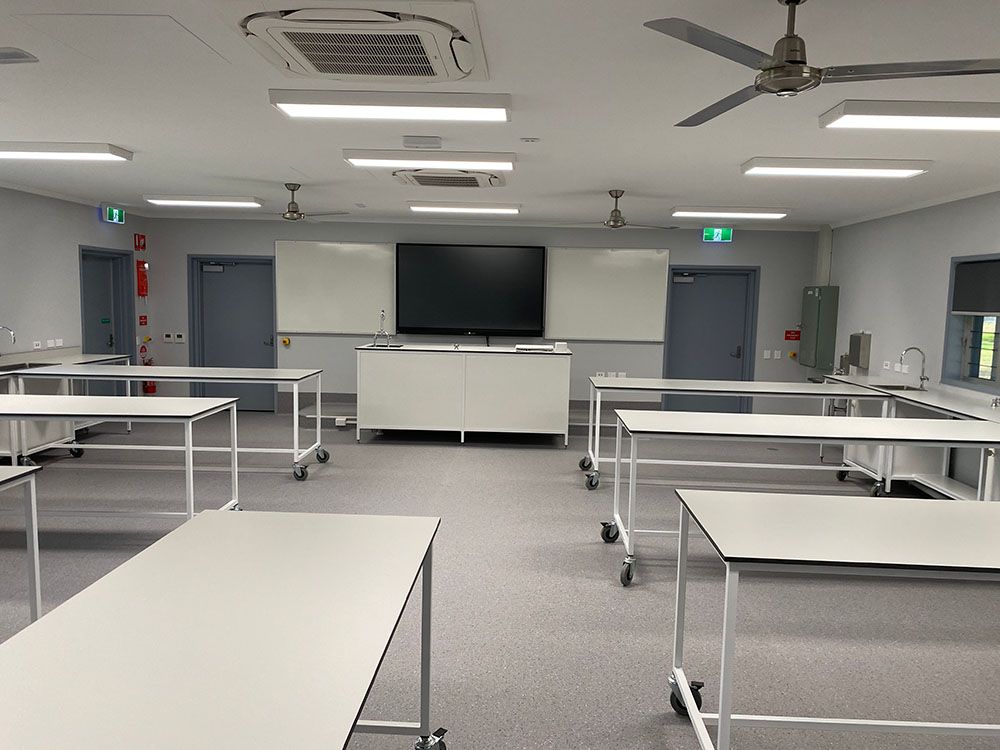 Refurbished School Classroom — Award-Winning Builders in Townsville, QLD