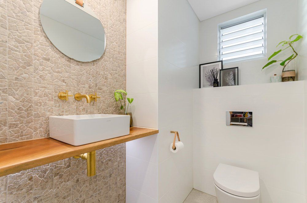 Pallarenda Beach House Clean Toilet — Award-Winning Builders in Townsville, QLD
