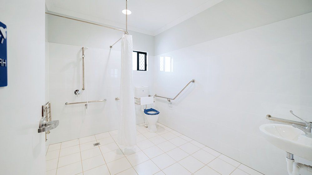 Toilet with Bowl — Award-Winning Builders in Townsville, QLD