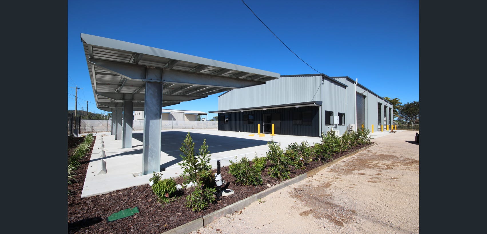 Outside the Professional Excavations Facility Carports — Award-Winning Builders in Townsville, QLD