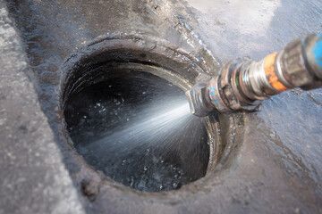hydro jetting sewer line