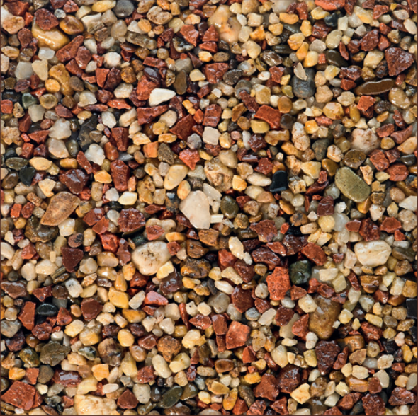 Sienna colour blend for resin bound driveways.