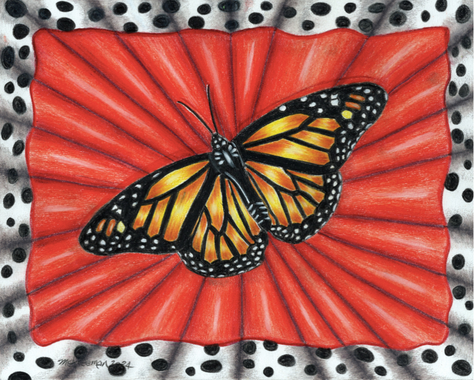 Mixed media and acrylic painting northeast wisconsin