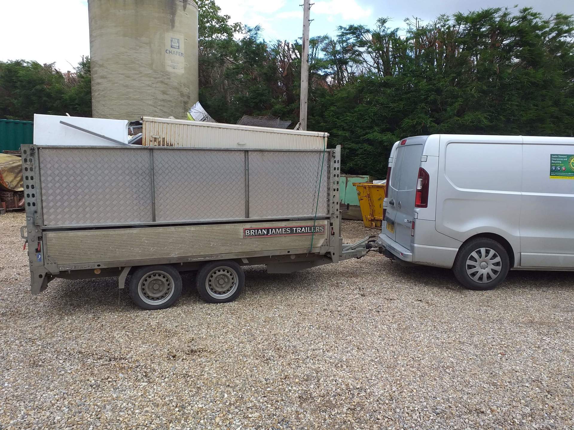 JSC trailer out and about in #Norfolk