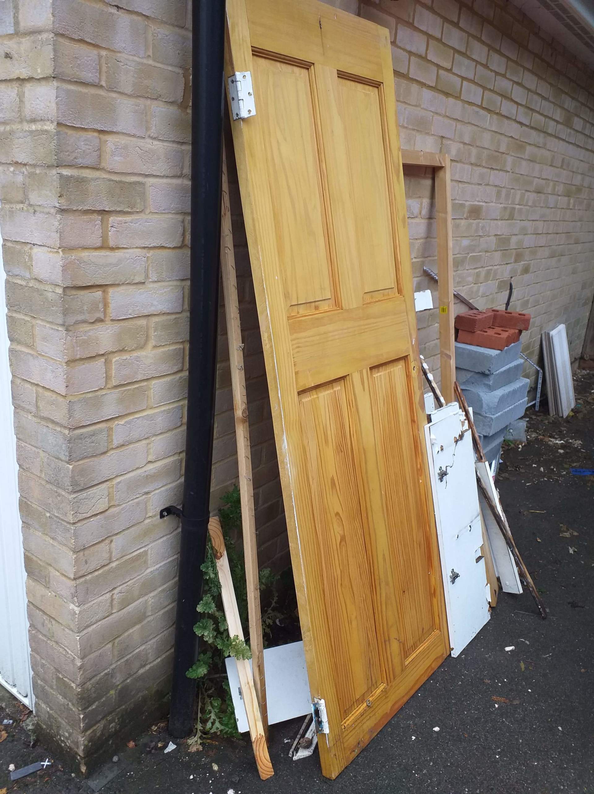 Items out for our no contact collection