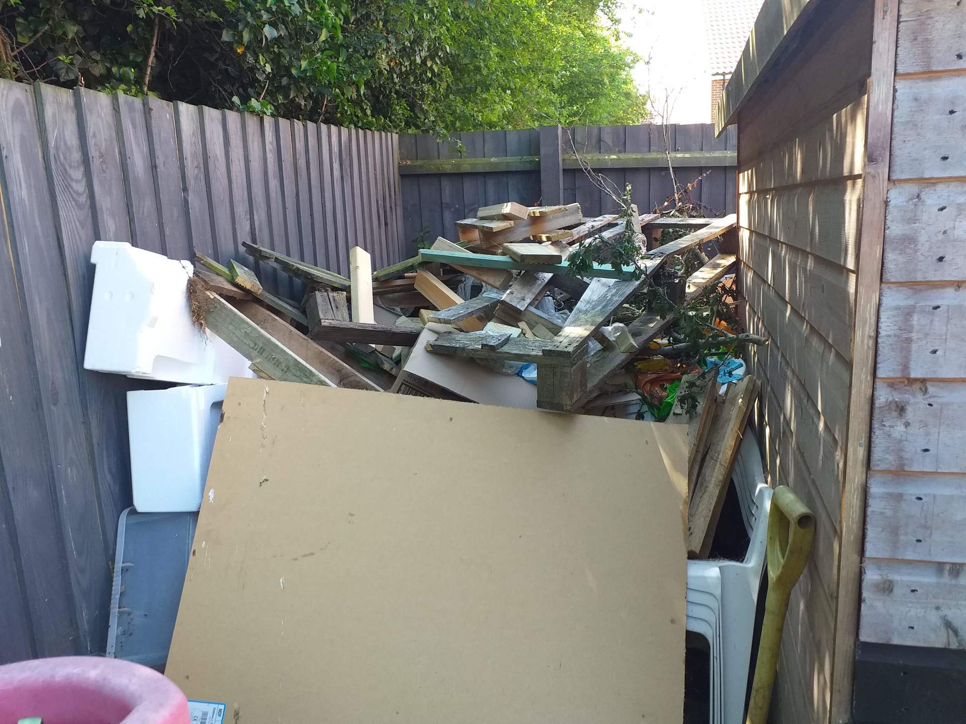 Garden clearance job