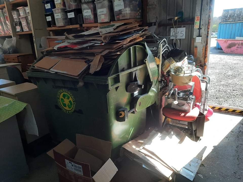 Charity bin Clearance