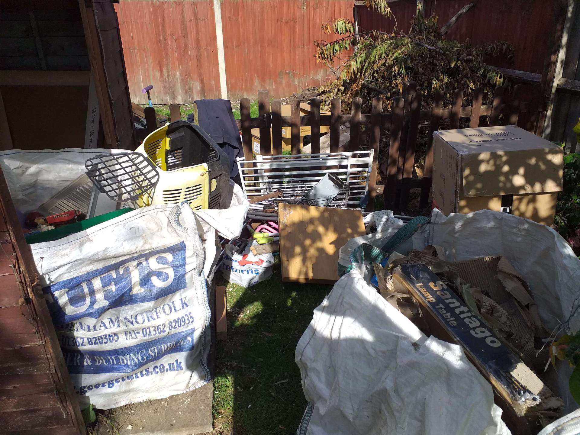 Hand sorted on site clearance Norfolk