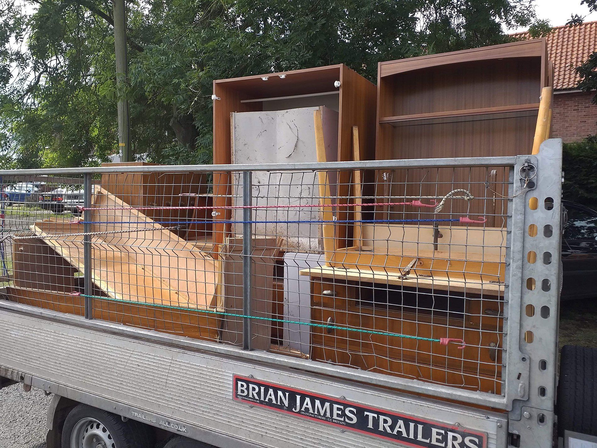 Furniture removal from a house clearance