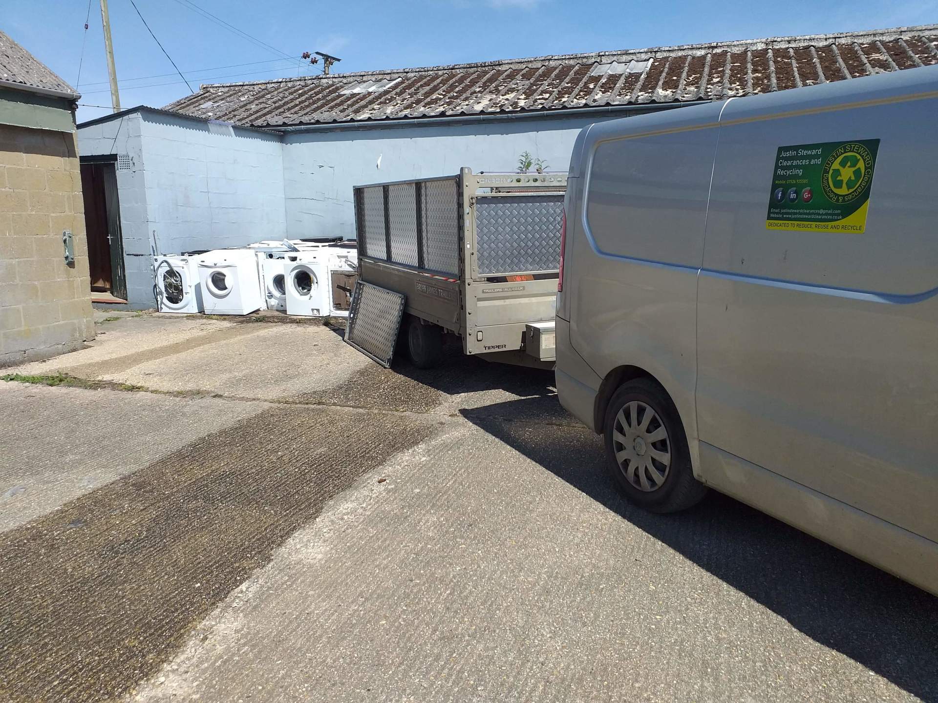 Scrap metal and appliance refurbishment