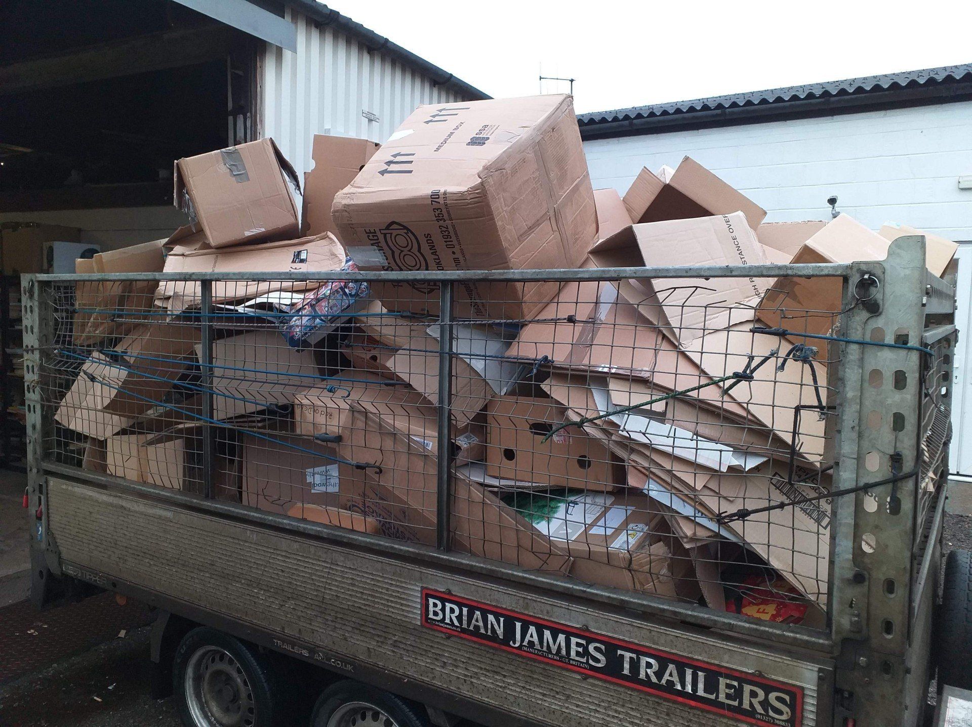 Empty Boxes clearance and recycling