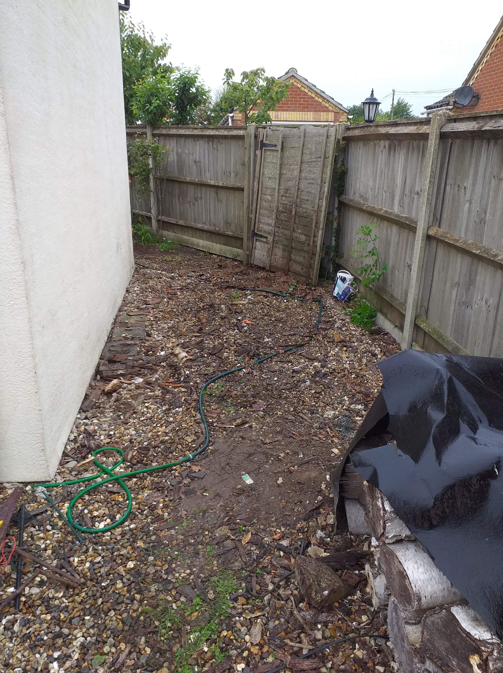 After a garden clearance in Norfolk