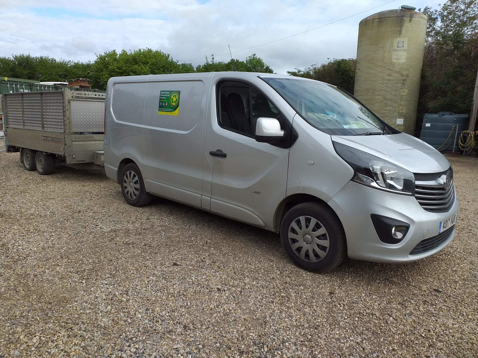 Justin Steward Clearance and Recycling Van