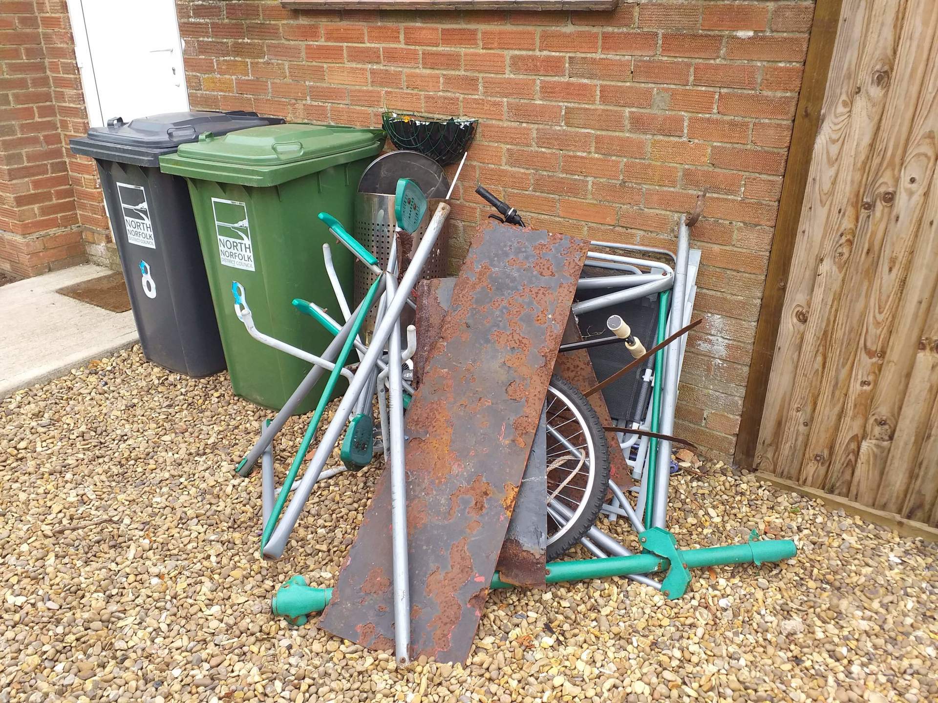 Scrap metal collection in Norfolk