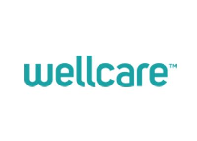 Wellcare logo: teal text on white background.