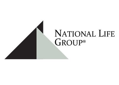 National Life Group logo: abstract black and gray triangles, company name to the right.