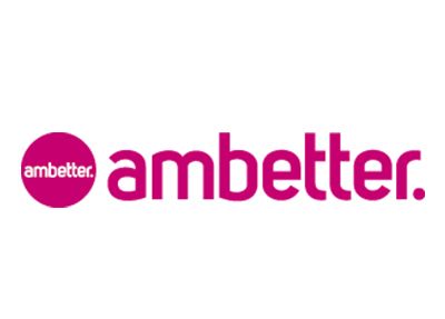 Ambetter logo: pink dot with 