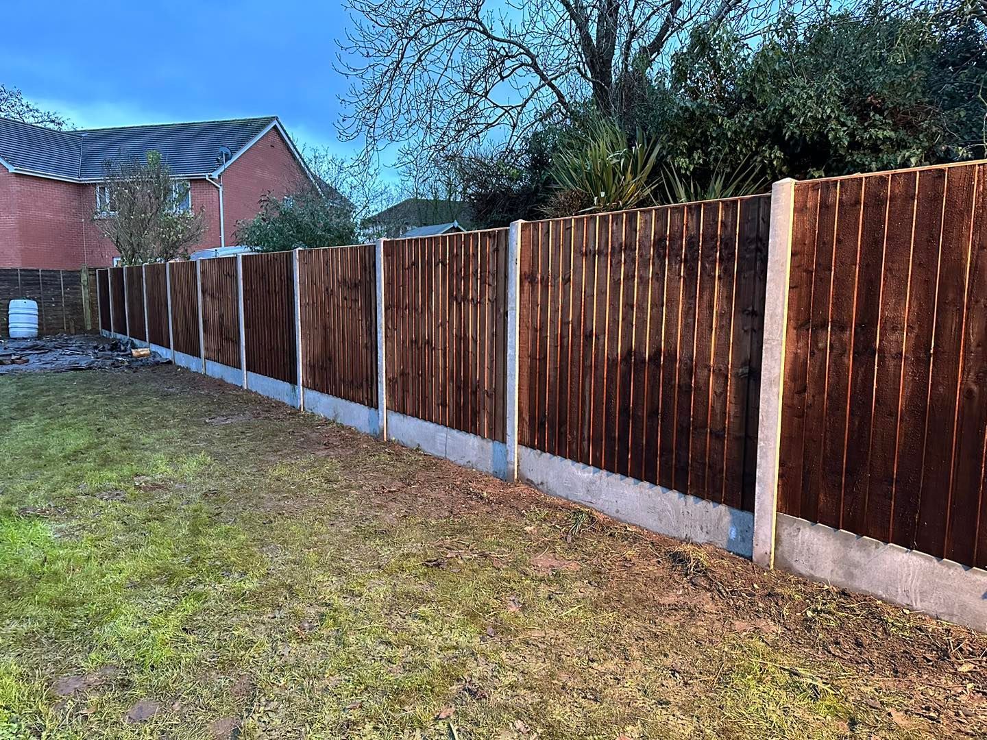 Hedgehog friendly fence panels Reading