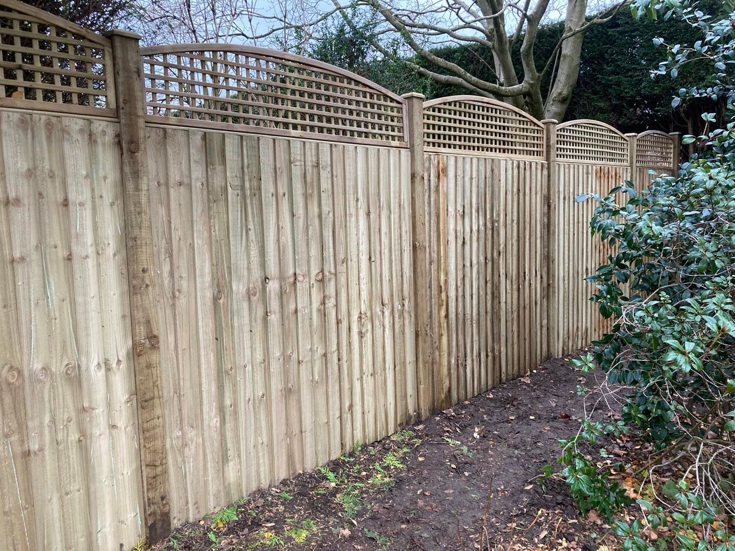 Feather edge fence panels Reading