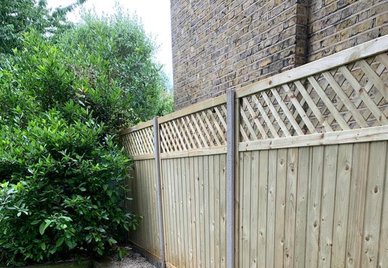 Lattice trellis fence panels Reading