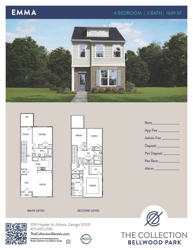 A floor plan of a house in the collection bellwood park.