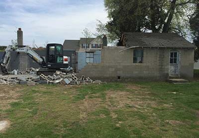 Demolishing House Wall — Demolition in Sewel, NJ