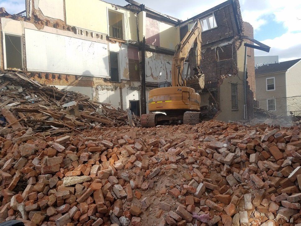 Pile of bricks — Demolition in Sewell, NJ